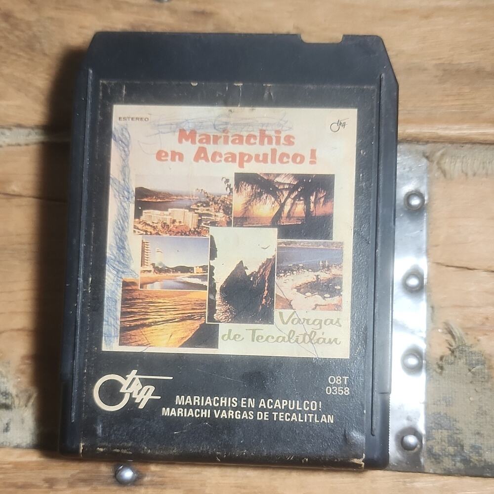 Orfeon Mariachis en Acapulco! Mariachi Vargas de Tecalitlán 8-Track